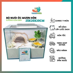 Combo nuôi ốc mượn hồn đầy đủ phụ kiện ( không kèm đèn ) MS2