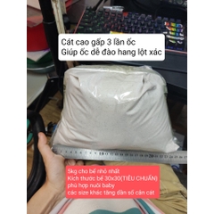 Cát trắng thủy sinh bịch 1000 gram