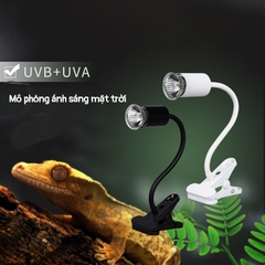 Đèn uva uvb chống cháy sưởi ấm cho bò sát hấp thu vitamin D