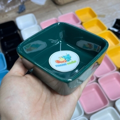 Bát nước chén nước 6 màu chất liệu sứ dành cho ốc mượn hồn
