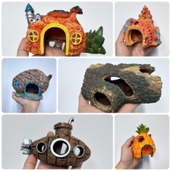 Hang trú ẩn nhà ngủ cho ốc mượn hồn bò sát ( gồm 5 mẫu khác nhau )