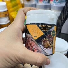 Thức ăn cho ốc mượn hồn 150ml sấy khô các loại : Khoai tím, cà rốt, bí ngô, Cá Hồi, tôm cá