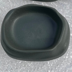 COMBO 2 Bát ăn chén nước màu xám tro có thể kết hợp 2 cái làm bát ăn chống kiến