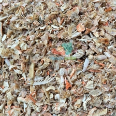 Hộp 100Gam vỏ ghẹ , vò bề bề . vỏ tôm hỗn hợp say vụn thức ăn cho ốc mượn hồn và thủy sản