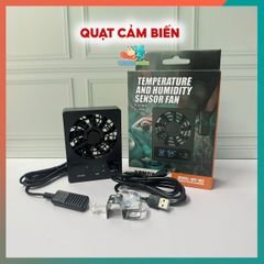 Quạt cảm biến giảm độ nóng cho ốc và một số thú cưng khác