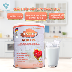 Sữa bột cho người tiểu đường Dr Nutri Glucera 900g