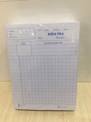 GIẤY KIỂM TRA (XẤP)