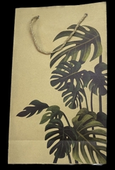 GIỎ GIẤY IN HOA CRAP 18X30X8 CM (CÁI)