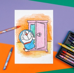 SÁP MÀU TL 16 MÀU DOREMON CR-C05 (HỘP)