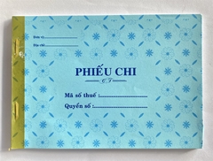 PHIẾU CHI 1 LIÊN (QUYỂN)