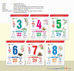 LỊCH LỐC HT11 (16X24) (LỐC)