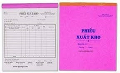 PHIẾU XUẤT KHO A4 1 LIÊN (QUYỂN)