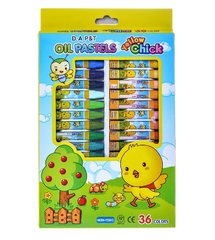 SÁP DẦU CON GÀ 36 MÀU (HỘP)