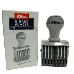 MÁY ĐÓNG SỐ SHINY 8 SỐ 5mm N-38 (CÁI)