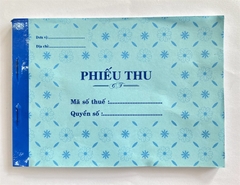PHIẾU THU 1 LIÊN (quyển)