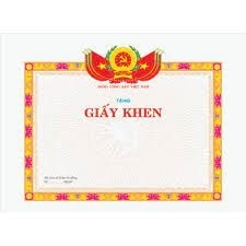 GIẤY KHEN A4 ĐL120 (TỜ)