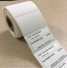 GIẤY IN MÃ VẠCH 1 TEM (58mmX40mm) 30MET (CUỘN)