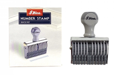 MÁY ĐÓNG SỐ SHINY 4mm D-4 (CÁI)