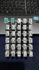 HỘP DẤU CHỮ . SỐ 1( 8mm) (cái)