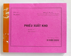 PHIẾU XUẤT KHO A5 3 LIÊN (QUYỂN)