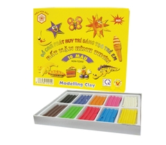 ĐẤT NẶN HOA ĐÀO 10 MÀU (hộp)