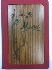 MENU GỖ 20 LÁ 21x30 (19x28) (CÁI)