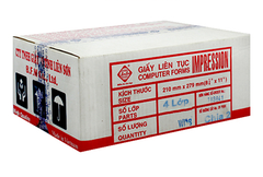 GIẤY LIÊN TỤC A4 4L CHIA 2 (THÙNG)