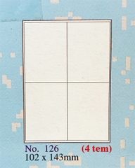 GIẤY DÁN TOMMY A4 126 (HỘP)