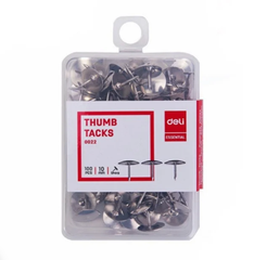 Ghim mũ inox Deli - 0022 (HỘP)