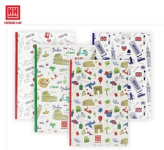 VỞ HỒNG HÀ SV 4 Ô LY 200 TRANG ĐL 70gsm (QUYỂN)