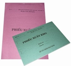 PHIẾU XUẤT KHO A5 1 LIÊN (QUYỂN)