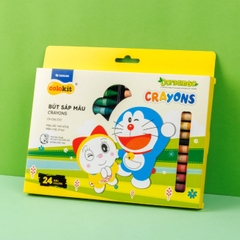 BÚT SÁP MÀU TL 24 MÀU DOREAMON CR-C06 (HỘP)