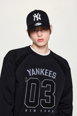 1887 - Nón MLB NY Signature Unstructured New York Yankee Black 3ACPB245N-50BKS [HÀNG CHÍNH HÃNG]