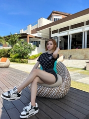 839  -  Giày MLB Chunky Liner Mid Classic Monogram New York Yankees - Black - Code 3ASXCMM4N-50BKS [HÀNG CHÍNH HÃNG]