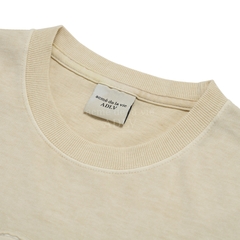 956 -  Áo ADLV Bear Applique Pigment Washing SS2024 - Be Beige - Code ADLV-24SS-SSABAQ-BEG [HÀNG CHÍNH HÃNG]