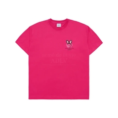 2192 - Áo ADLV Fuzzy Font Rabbit Bear Doll Hồng Acmé de la vie ADLV-24SS-SSLRBR-PNK [HÀNG CHÍNH HÃNG]