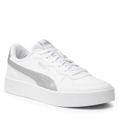 1550 - Giày Puma Skye Clean Metallic Fs Trắng Bạc 381106 02 [CHÍNH HÃNG]