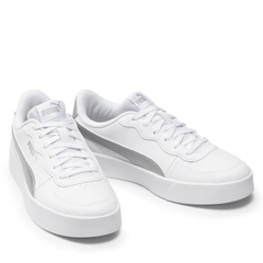 1550 - Giày Puma Skye Clean Metallic Fs Trắng Bạc 381106 02 [CHÍNH HÃNG]