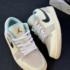 1378 - Giày Nike Air Jordan 1 Low SE Sanddrift Glacier Blue HQ3440-101 [HÀNG CHÍNH HÃNG]
