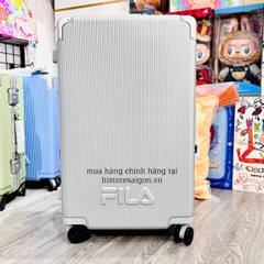 1793 - Vali Fila Bạc Size 24 Ký Gửi Embossed Logo [HÀNG CHÍNH HÃNG]