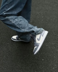 288 - Giày Nike Air Jordan 1 Mid Grey/Sail BQ6472 115  [HÀNG CHÍNH HÃNG]