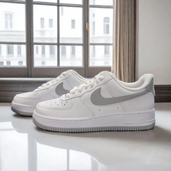 755 -  Giày Nike Air Force 1 White Light Smoke Grey FJ4146 100  [HÀNG CHÍNH HÃNG]