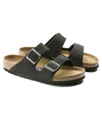 2009 - Dép BirkenStock Arizona Velvet Grey 552323 [HÀNG CHÍNH HÃNG]