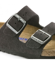 2009 - Dép BirkenStock Arizona Velvet Grey 552323 [HÀNG CHÍNH HÃNG]
