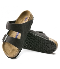 2009 - Dép BirkenStock Arizona Velvet Grey 552323 [HÀNG CHÍNH HÃNG]