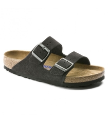 2009 - Dép BirkenStock Arizona Velvet Grey 552323 [HÀNG CHÍNH HÃNG]