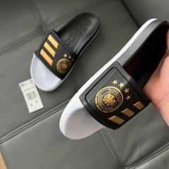 1007 -  Dép Adidas Adilette TND Germany Core Black / Tactile Gold Metallic - Code GX9706 [HÀNG CHÍNH HÃNG]
