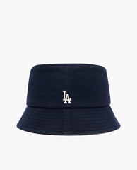 389 -  Nón MLB Bucket Unstructured Ball cap - Len - Xanh Navy - LA Dodgers Trắng [HÀNG CHÍNH HÃNG]