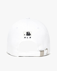 411 -  Nón MLB Unstructured Ball cap - Trắng - LA Đen Nhỏ [HÀNG CHÍNH HÃNG]