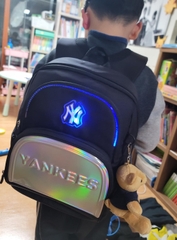 929 -  Balo MLB Jack LED School Bag New York Yankees Black - Code 7LBKB024N-50BKS [HÀNG CHÍNH HÃNG]